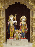 Bhagwan Shri Ram, Shri Sitaji and Shri Hanumanji
